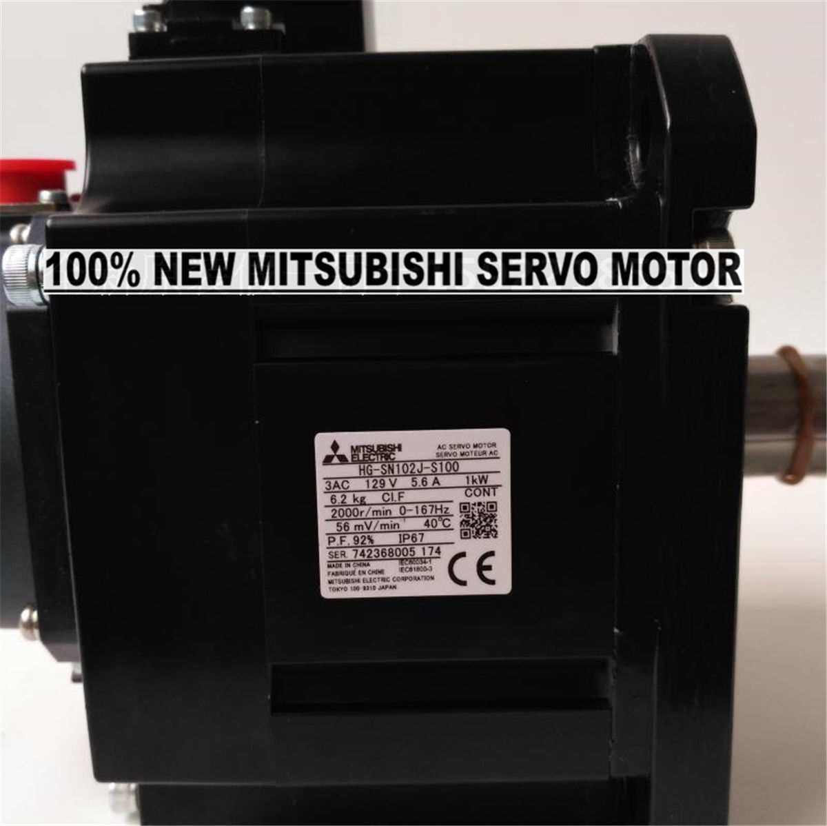 NEW Mitsubishi Servo Motor HG-SN102J-S100 in box HGSN102JS100 - Click Image to Close