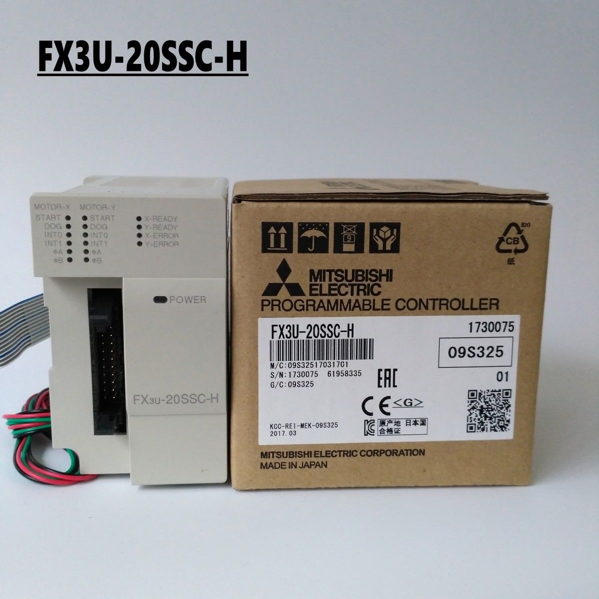 Original New MITSUBISHI PLC FX3U-20SSC-H In Box FX3U20SSCH