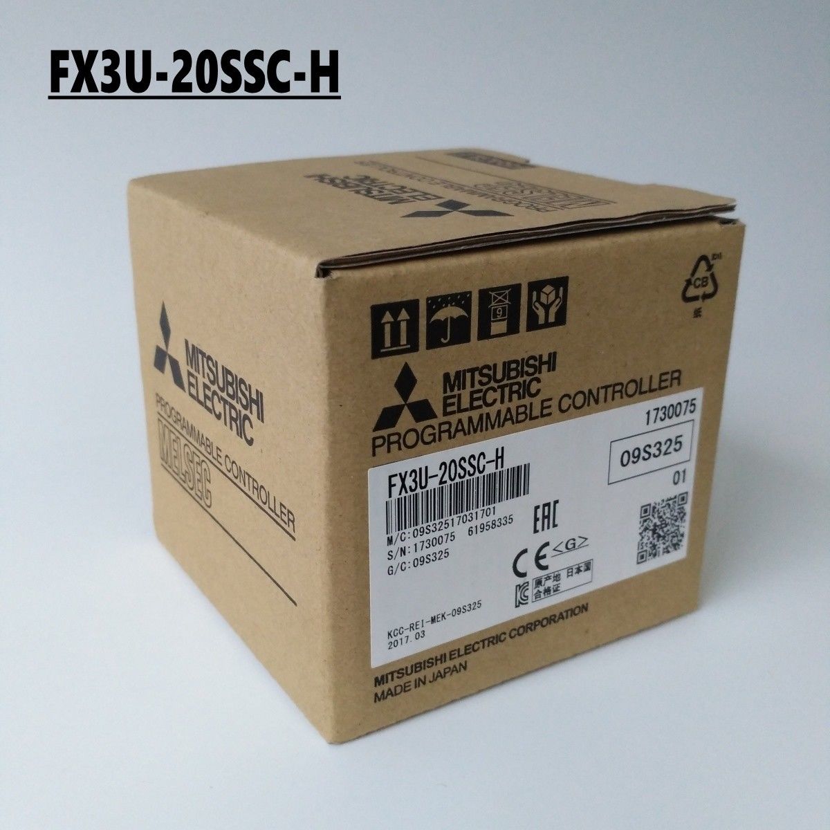 Original New MITSUBISHI PLC FX3U-20SSC-H In Box FX3U20SSCH - Click Image to Close