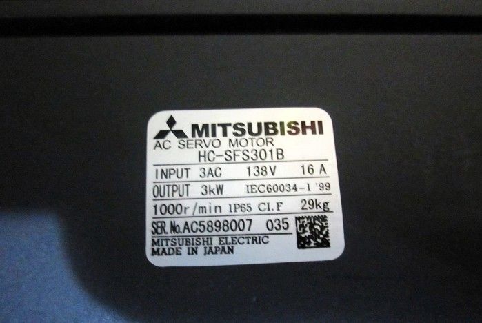 Brand New Mitsubishi SERVO MOTOR HC-SFS301B in box HCSFS301B - Click Image to Close