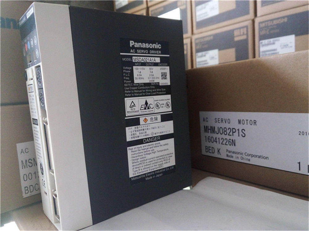Original New PANASONIC AC Servo drive MSDA021A1A in box - zum Schließen ins Bild klicken