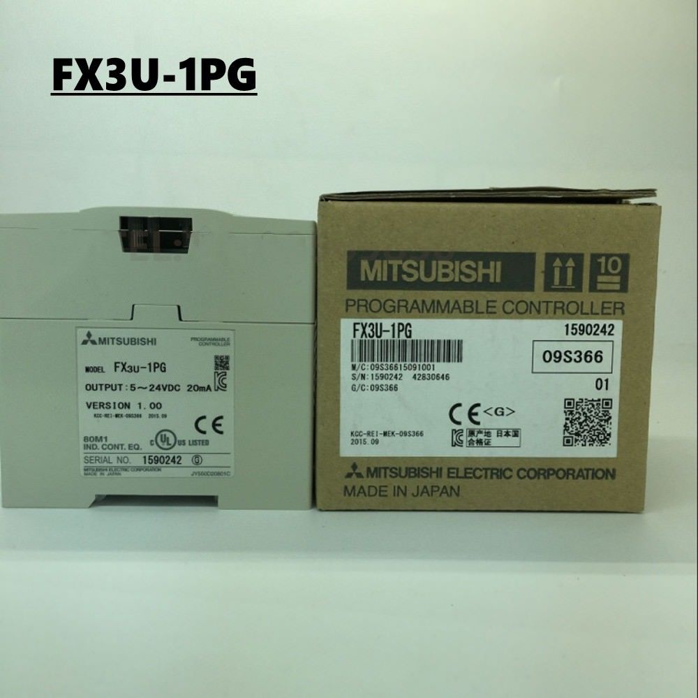 Original New MITSUBISHI PLC FX3U-1PG In Box FX3U1PG