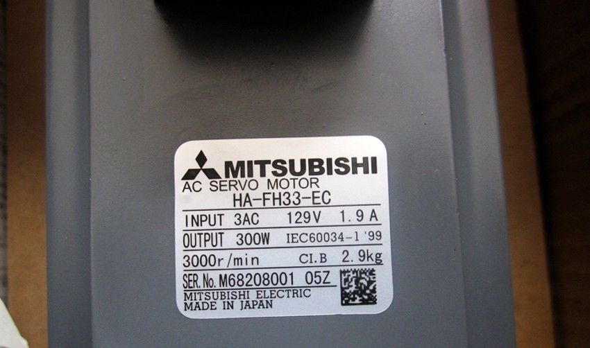 Brand New Mitsubishi SERVO MOTOR HA-FH33-EC in box HAFH33EC - Click Image to Close