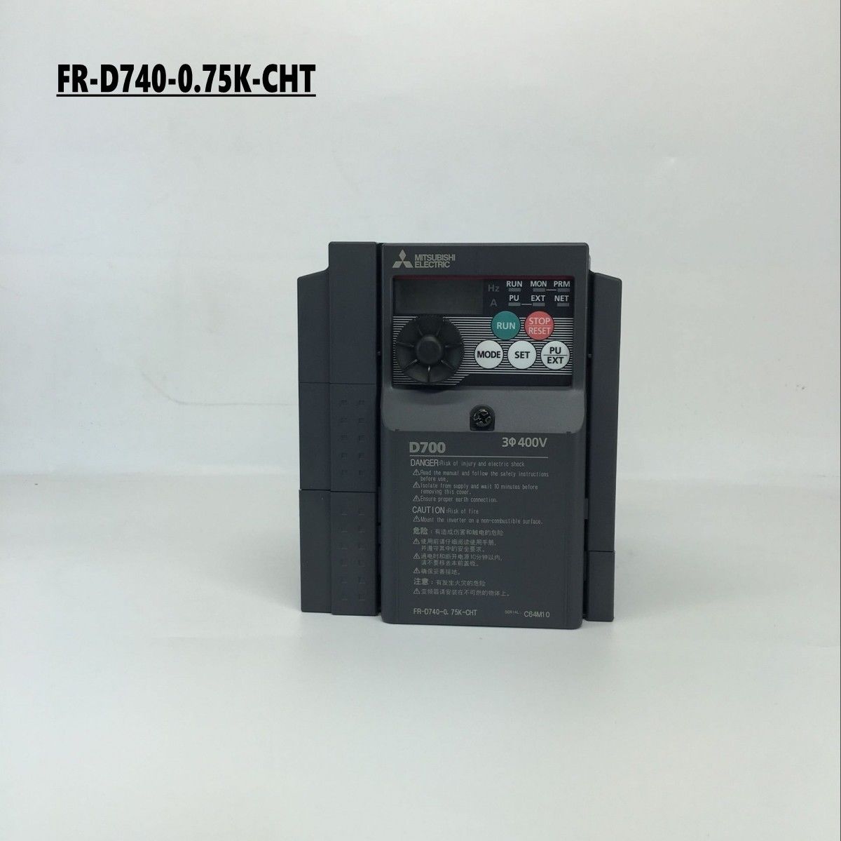 Brand New MITSUBISHI inverter FR-D740-0.75K-CHT In Box FRD7400.75KCHT - Click Image to Close