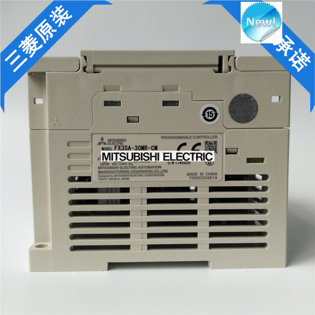 Original New Mitsubishi PLC FX3SA-30MR-CM In Box FX3SA30MRCM - Click Image to Close
