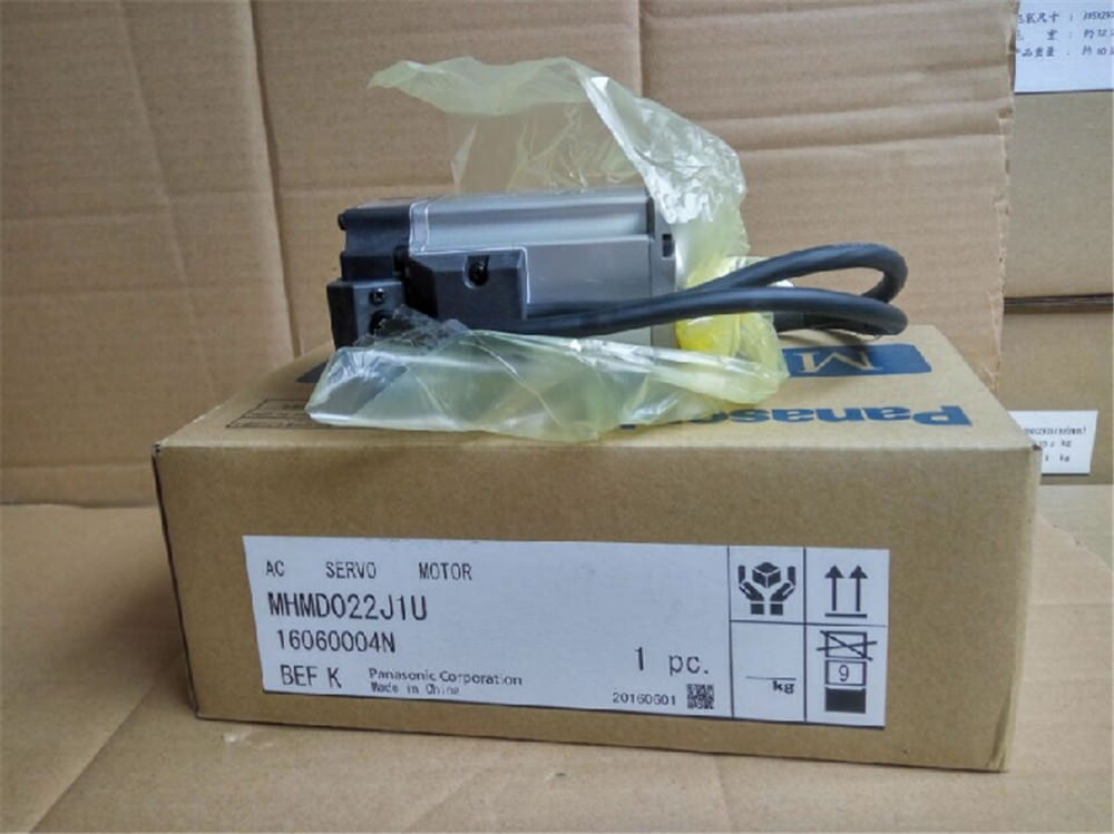 Original New PANASONIC AC servo motor MHMD022J1U in box - Click Image to Close