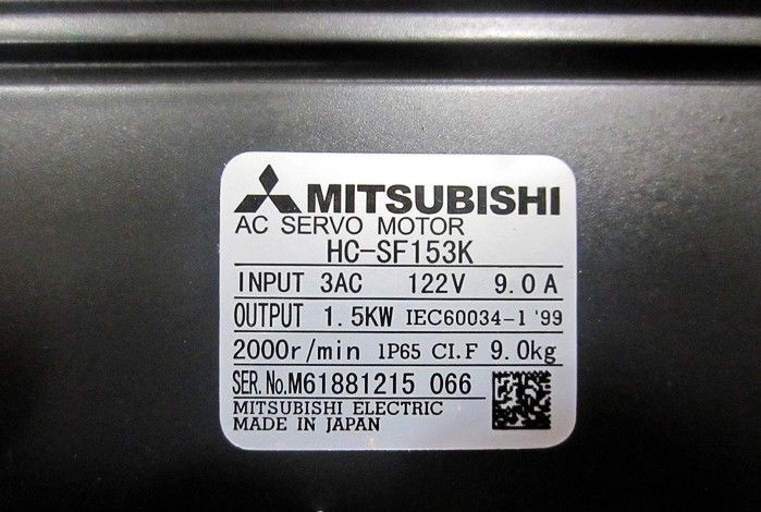 NEW Mitsubishi SERVO MOTOR HC-SF153K in box HC-SF153K - zum Schließen ins Bild klicken
