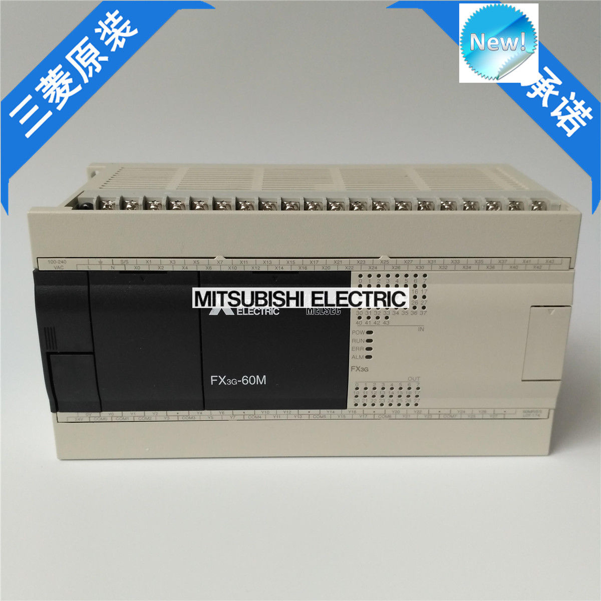 Original New Mitsubishi PLC FX3G-60MR/ES-A In Box FX3G60MRESA - Click Image to Close