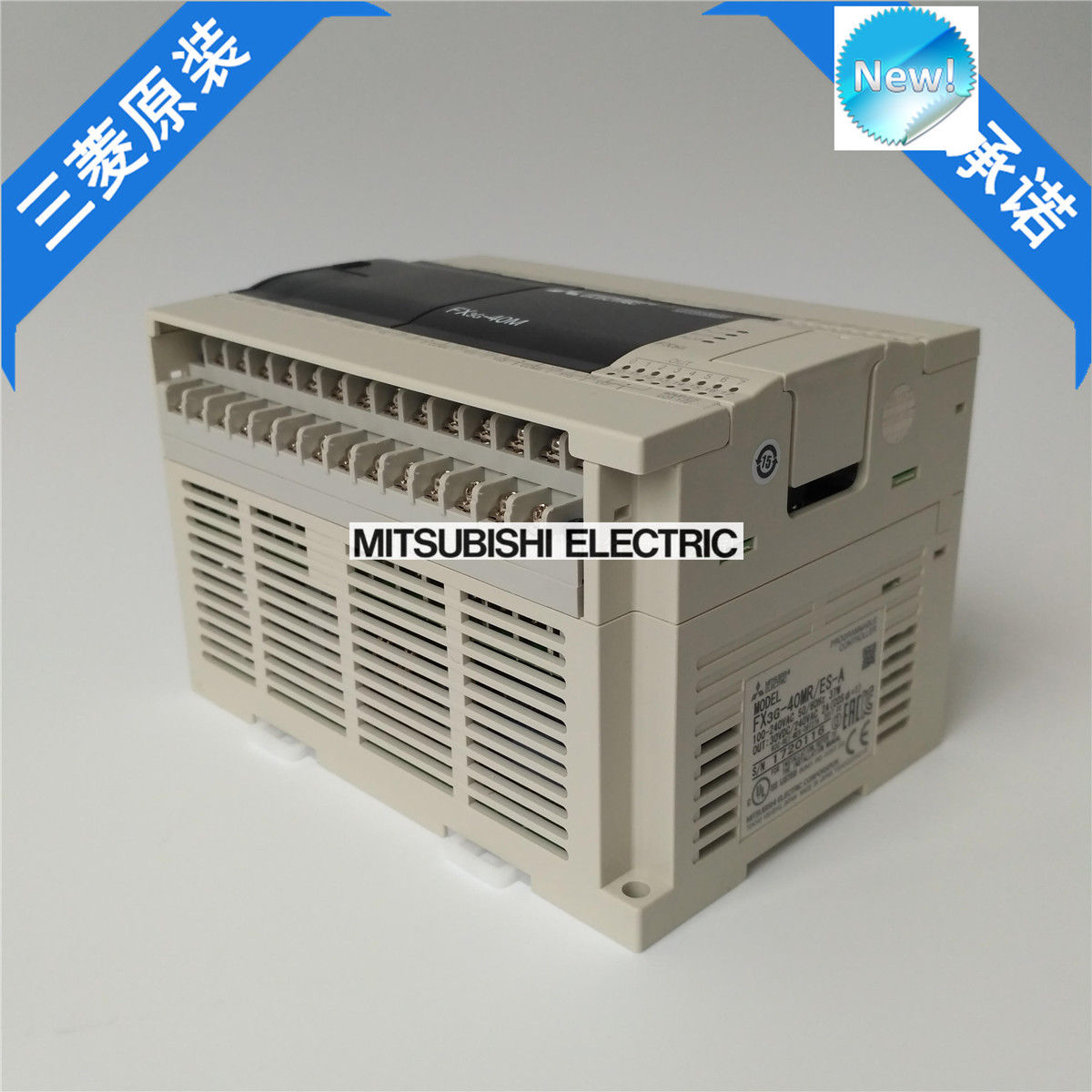 Original New Mitsubishi PLC FX3G-40MR/ES-A In Box FX3G40MRESA - Click Image to Close