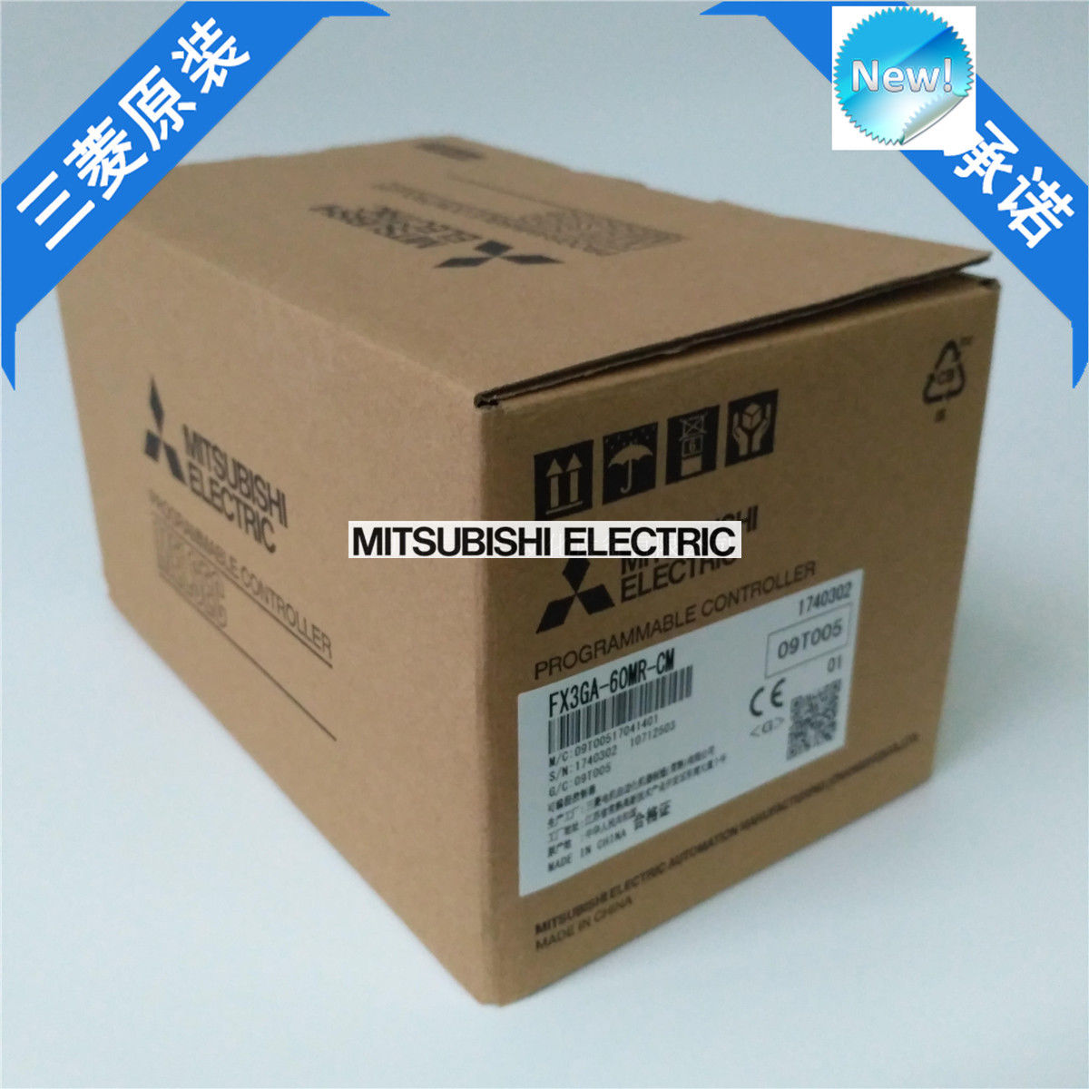 Original New Mitsubishi PLC FX3GA-60MR-CM In Box FX3GA60MRCM - zum Schließen ins Bild klicken