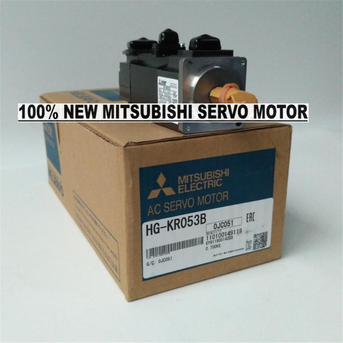Brand New Mitsubishi Servo Motor HG-KR053B in box HG-KR053B