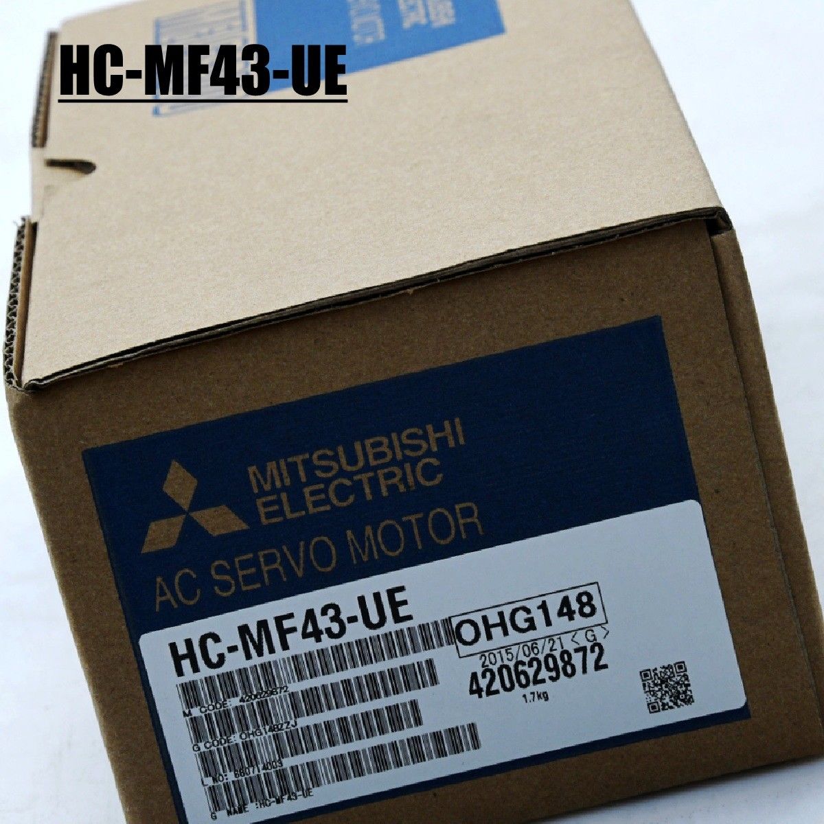 Original New Mitsubishi Servo Motor HC-MF43-UE IN BOX HCMF43UE