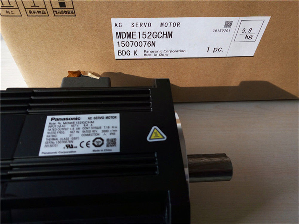 Original New PANASONIC AC Servo motor MDME152GCHM in box - Click Image to Close