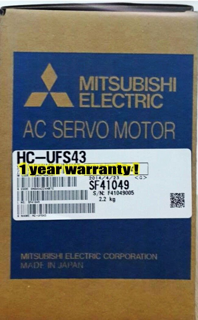 Original NEW Mitsubishi Servo Motor HC-UFS43 HC-UFS43B HC-UFS43K HC-UFS43BK IN BOX