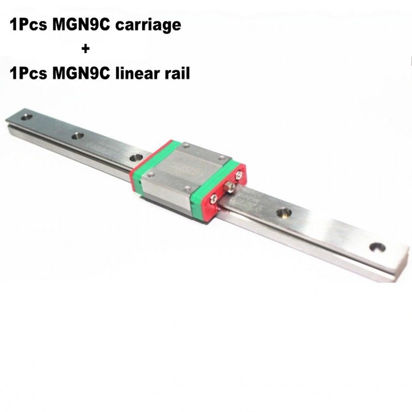 MGN9C Linear Sliding Guide / Block 250 300 350 400 450 500 550mm CNC 3D Printer - Click Image to Close