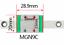MGN9C Linear Sliding Guide / Block 250 300 350 400 450 500 550mm CNC 3D Printer - Click Image to Close