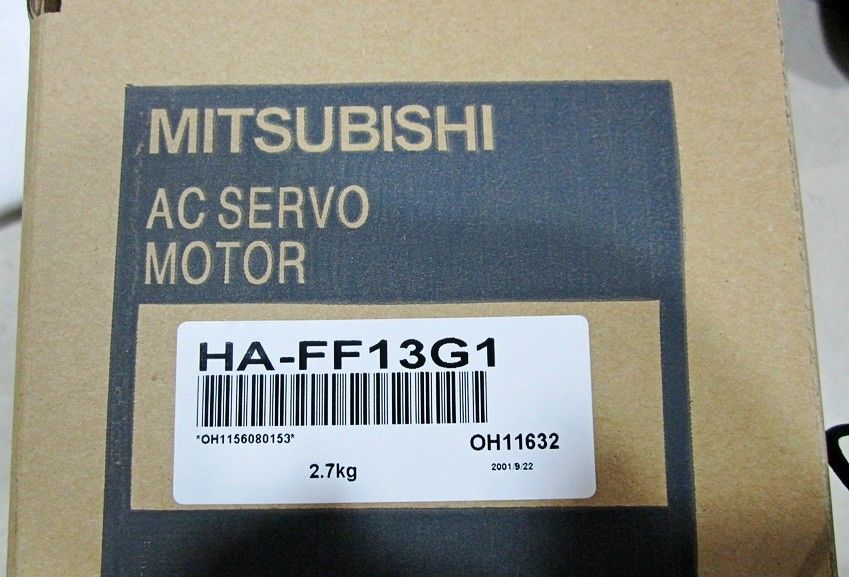 Original New Mitsubishi Servo Motor HA-FF13G1 HA-FF13G2 IN BOX