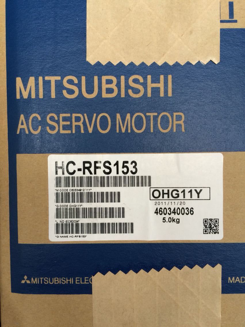 MITSUBISHI SERVO MOTOR HC-RFS153 HC-RFS153B HC-RFS153BK HCRFS153BK NEW in box - Click Image to Close