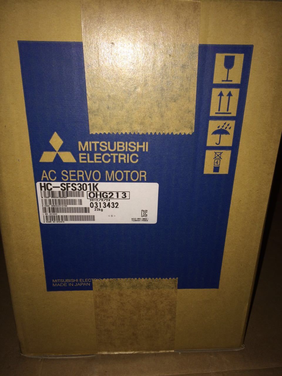 MITSUBISHI SERVO MOTOR HC-SFS301 HC-SFS301K NEW in box HCSFS301K - Click Image to Close