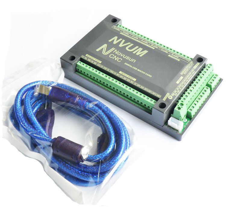 NVUM 3 Axis CNC Controller MACH3 USB Interface Board Card 200KHz for Stepper Mot - Click Image to Close