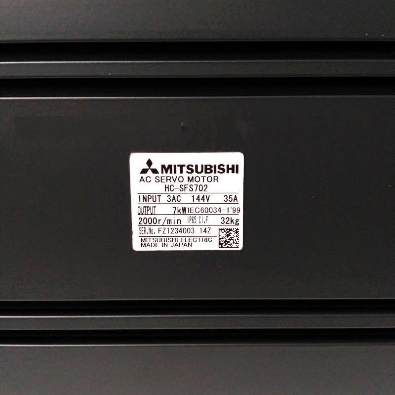 NEW Mitsubishi Servo Motor HC-SFS702 HC-SFS702K HC-SFS702B HC-SFS702BK IN BOX - zum Schließen ins Bild klicken