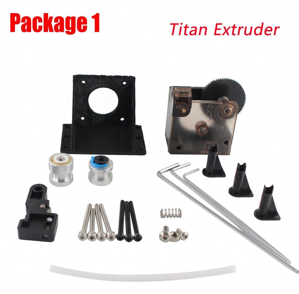 Free shipping Titan Extruder Full Kit with NEMA 17 Stepper Motor for 3D Printer - Click Image to Close
