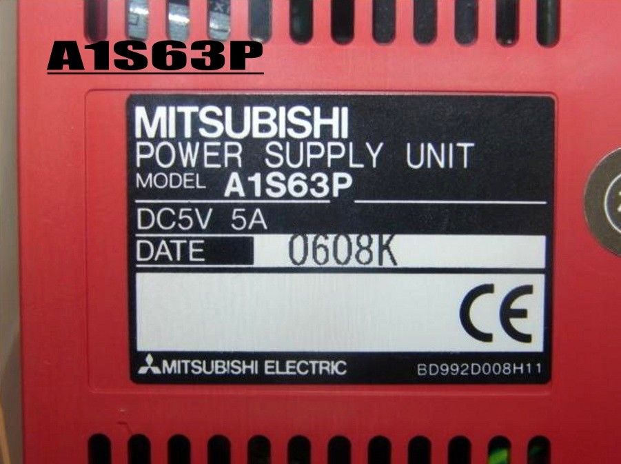 Brand New MITSUBISHI MODULE PLC A1S63P IN BOX - Click Image to Close