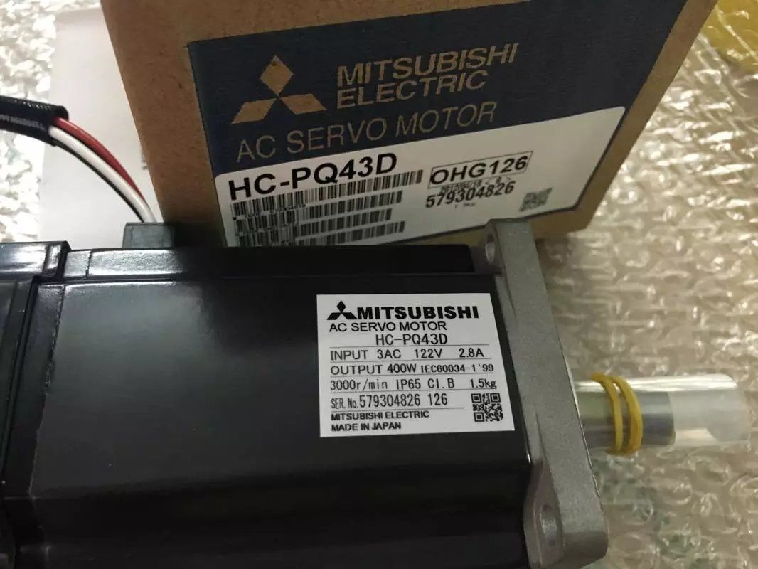 NEW MITSUBISHI SERVO MOTOR HC-PQ43 HC-PQ43B HC-PQ43K HC-PQ43D IN BOX HCPQ43BK - zum Schließen ins Bild klicken