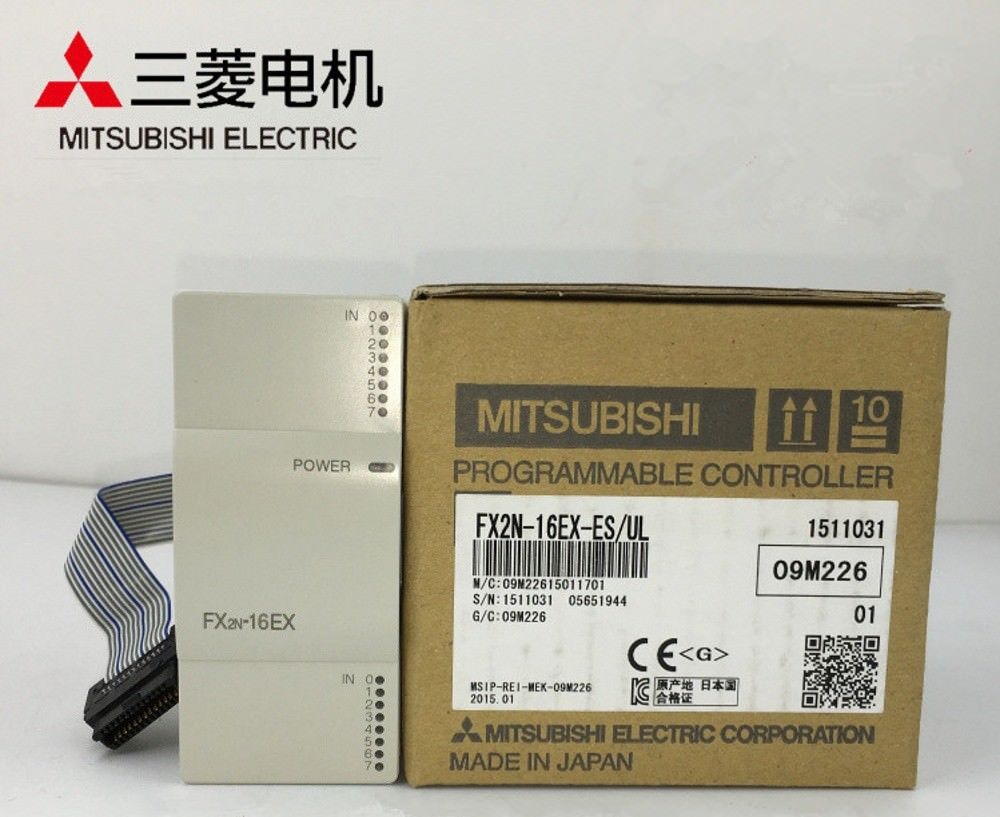 Original New MITSUBISHI PLC FX2N-16EX-ES/UL In Box FX2N16EXESUL