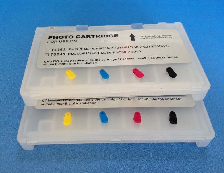 10x T5846 refillable ink cartridge with ARC for EP PictureMate PM260 PM280 PM290