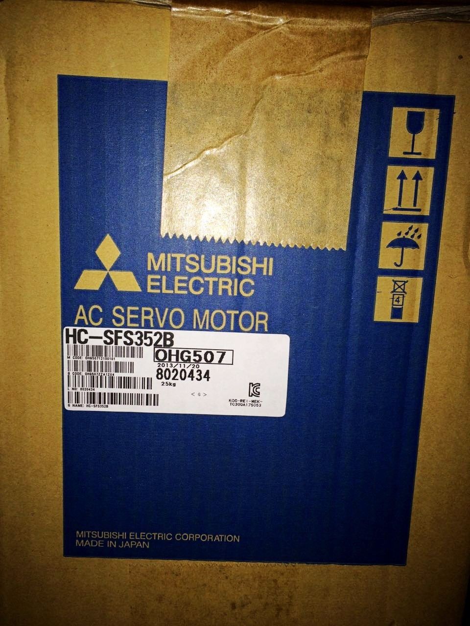 MITSUBISHI SERVO MOTOR HC-SFS352 HC-SFS352B HC-SFS352K HC-SFS352BK NEW in box - zum Schließen ins Bild klicken