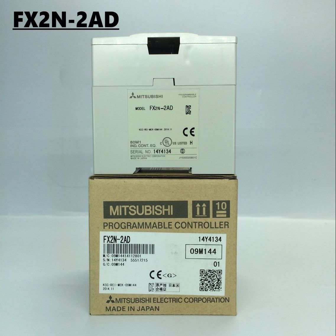 Original New MITSUBISHI PLC FX2N-2AD In Box FX2N2AD