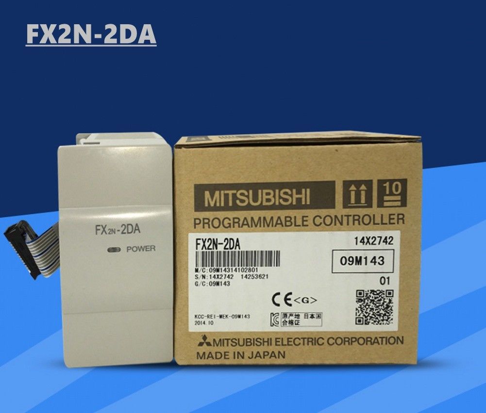 New MITSUBISHI PLC FX2N-2DA In Box FX2N2DA