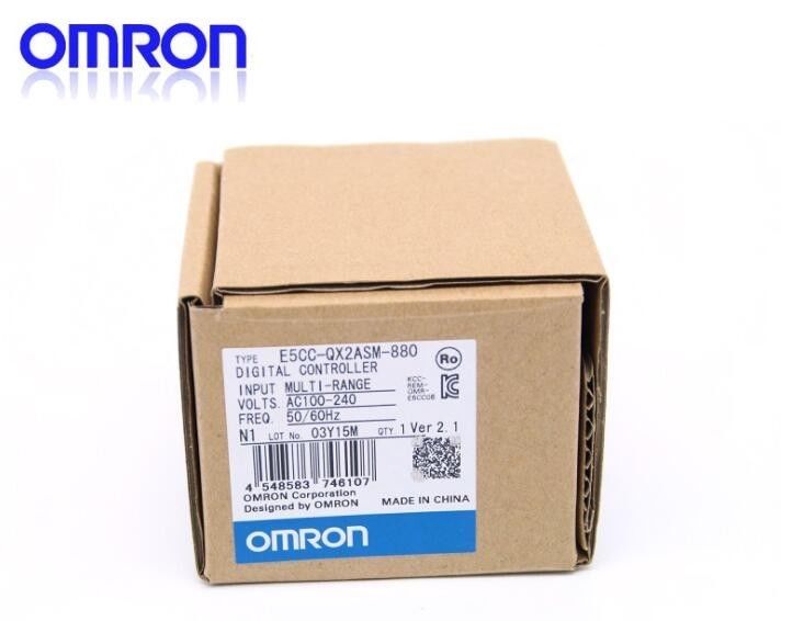 OMRON Temperature Controller E5CC-QX2ASM-880 100-240VAC New in box (FAST) - Click Image to Close