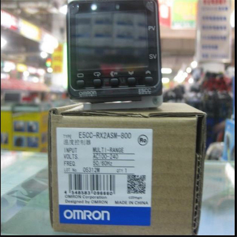 OMRON Temperature Controller E5CC-RX2ASM-800 100-240VAC New in box (FAST) - Click Image to Close