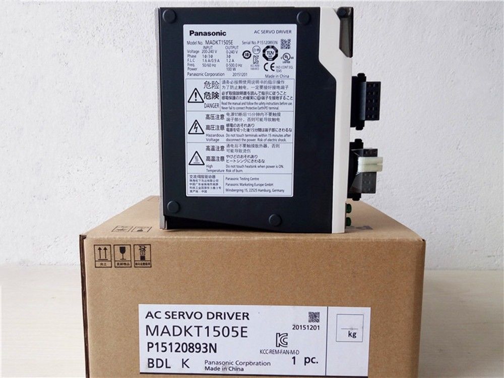 Brand New PANASONIC AC Servo drive MADKT1505E in box
