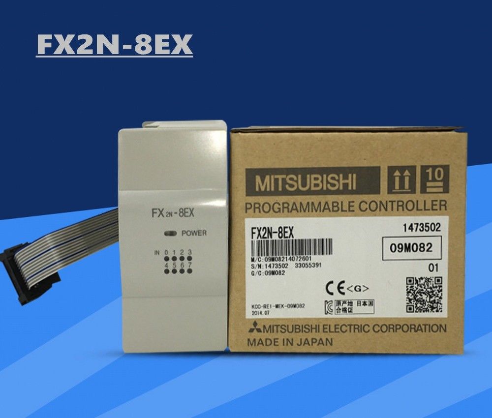 Original New MITSUBISHI PLC FX2N-8EX In Box FX2N8EX