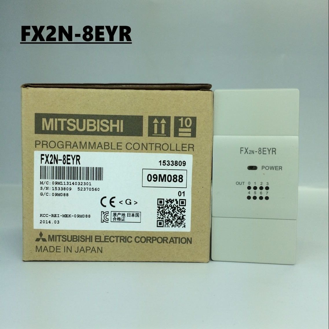 Original New MITSUBISHI PLC FX2N-8EYR In Box FX2N8EYR