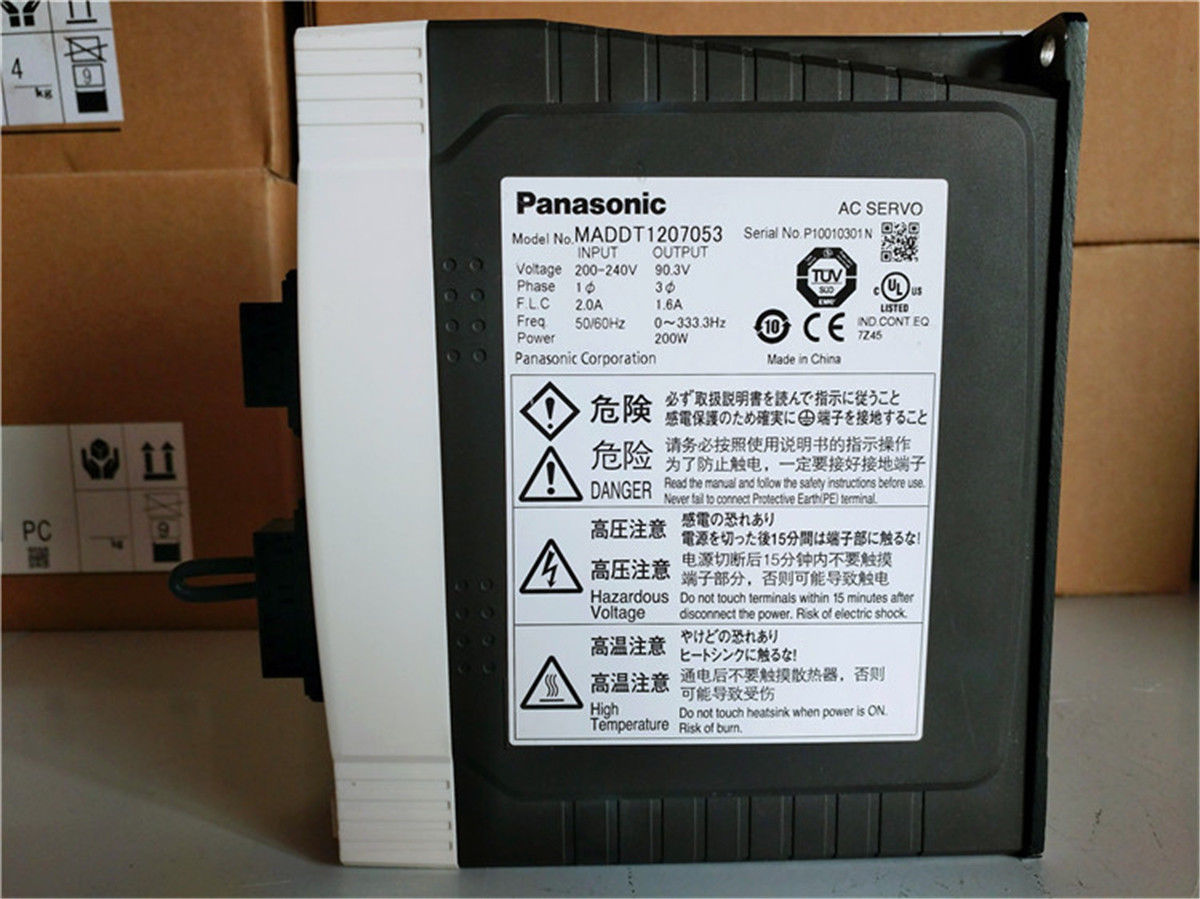 Brand New PANASONIC AC Servo drive MADDT1207053 in box - Click Image to Close