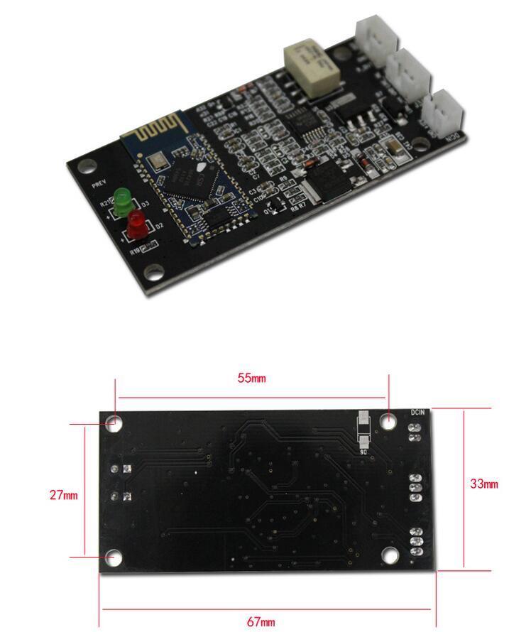 4.2 Bluetooth Receiver Board CSR64215 Amplifers Bluetooth Module