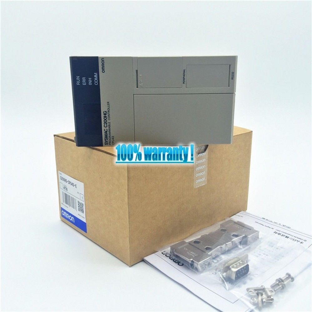Brand New OMRON PLC C200HG-CPU43-E IN BOX C200HGCPU43E - Click Image to Close