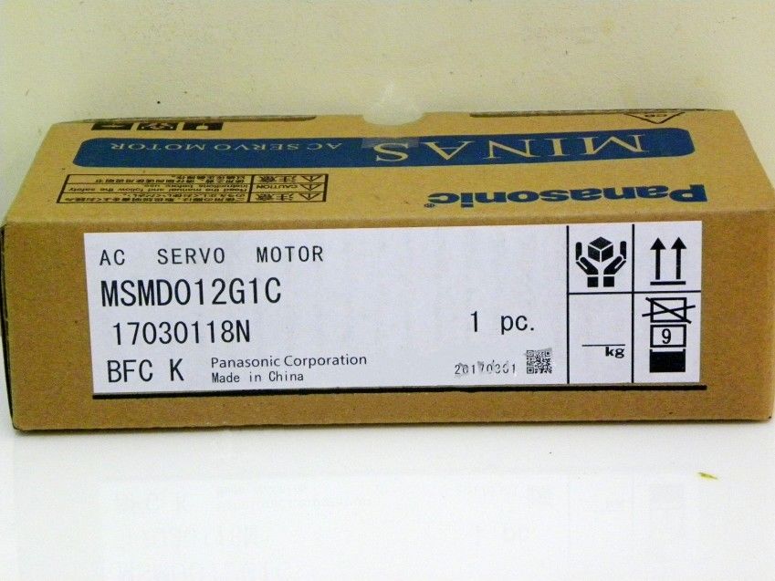 NEW Panasonic AC SERVO MOTOR MSMD012G1C - Click Image to Close