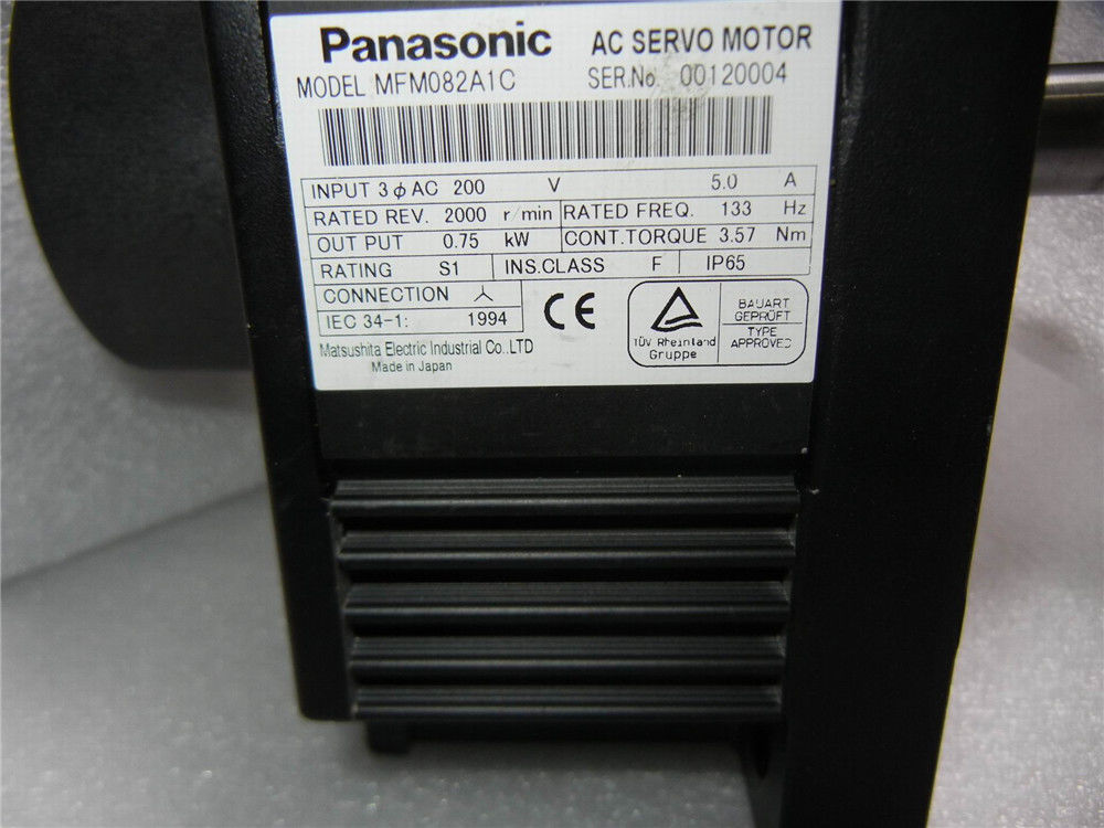 90% NEW Panasonic AC servo motor MFM082A1C in box