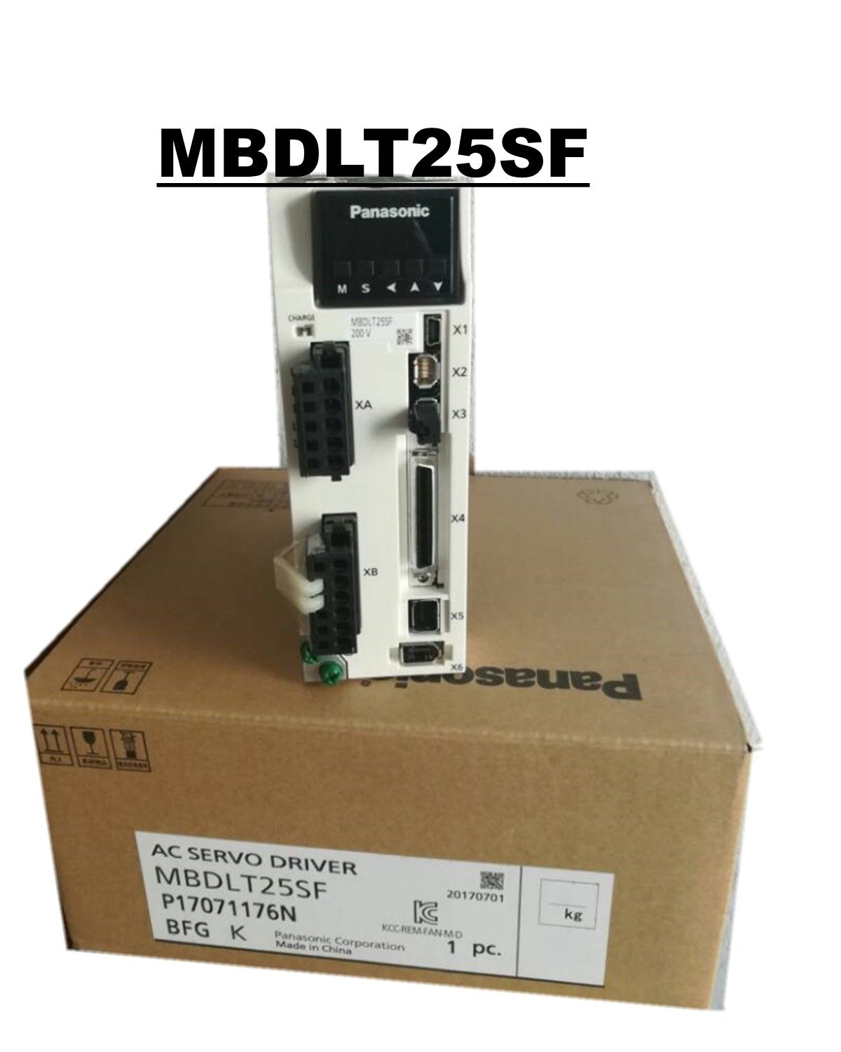 BRAND NEW PANASONIC AC Servo drive MBDLT25SF in box - zum Schließen ins Bild klicken