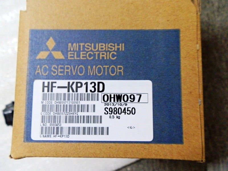 BRAND NEW Mitsubishi Servo Motor HF-KP13D HF-KP13K HF-KP13BD HF-KP13BK IN BOX - Click Image to Close