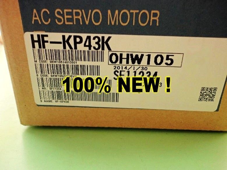 NEW Mitsubishi Servo Motor HF-KP43 HF-KP43B HF-KP43J HF-KP43K HF-KP43BK IN BOX - Click Image to Close