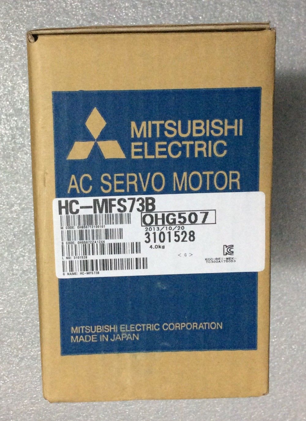 NEW Mitsubishi Servo Motor HC-MFS73 HC-MFS73B HC-MFS73K HC-MFS73BK IN BOX - Click Image to Close