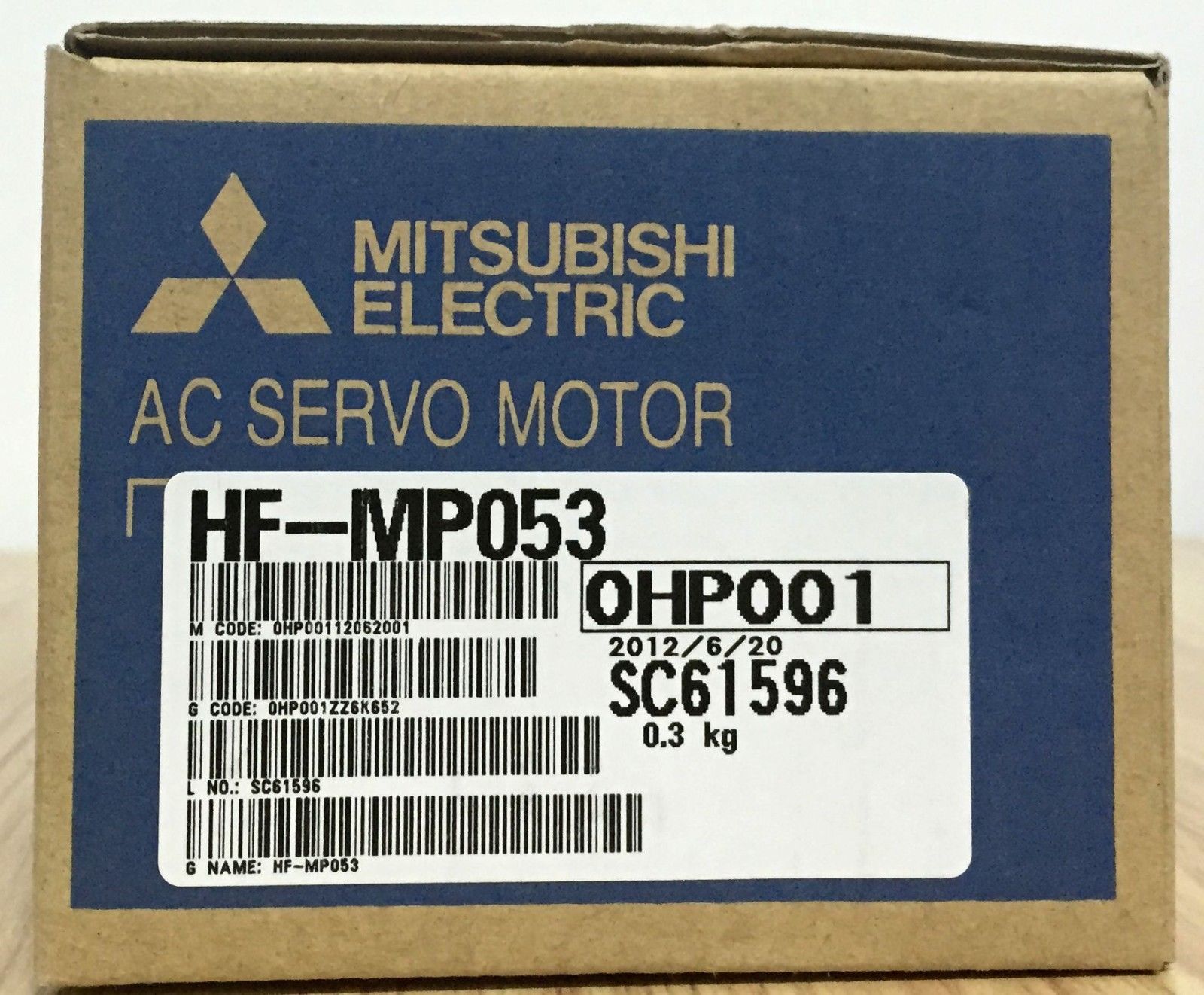 Original New Mitsubishi Servo Motor HF-MP053 HF-MP053B HF-MP053D HF-MP053BD IN BOX - Click Image to Close