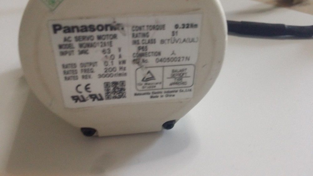 USED 100% TESTED Panasonic AC servo motor MQMA012A1E - Click Image to Close