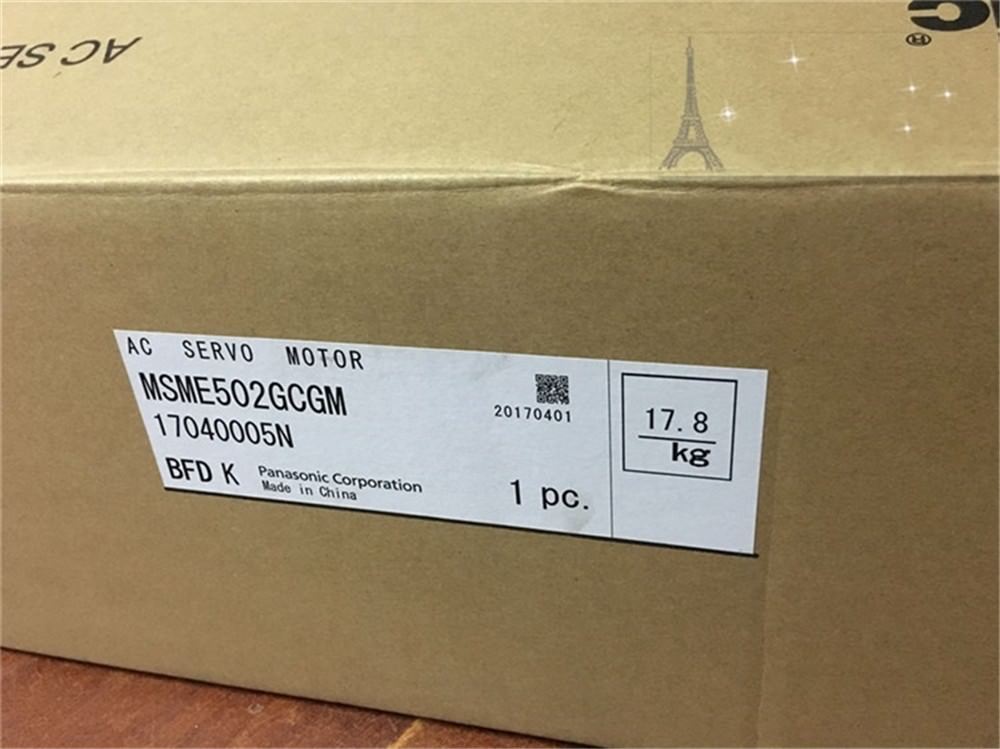 Original New PANASONIC AC Servo Motor MSME502GCGM in box